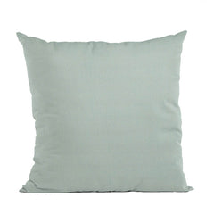 Plutus Aqua Solid Shiny Velvet Luxury Throw Pillow - Plutus Brands