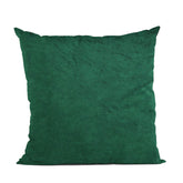 Plutus Emerald Lux Velvet Shiny Velvet Luxury Throw Pillow - Plutus Brands