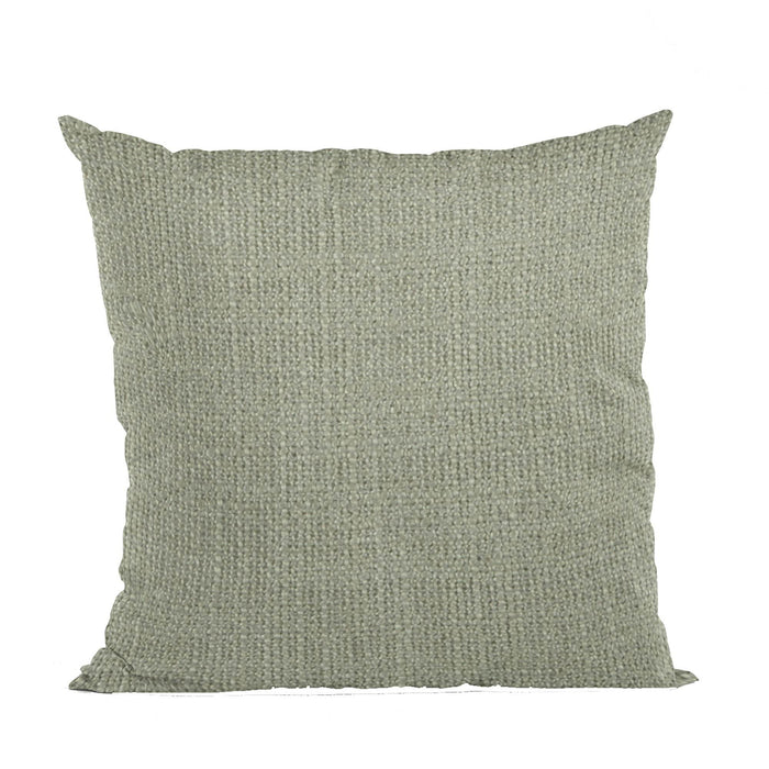 Plutus Flint Wall Textured Solid, With Open Weave. Luxury Throw Pillow - Plutus Brands