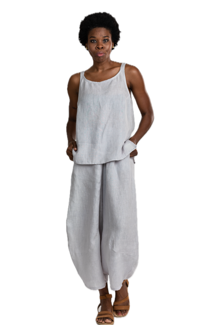 Pondicherry Slate Linen Set