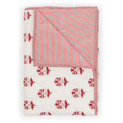 Primrose Red Baby Quilt