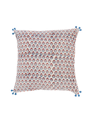 Provence Blue And Orange Pillow