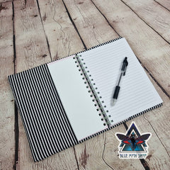 Realistic Skull Notebook with removable cover A5