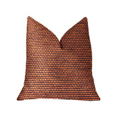 Roseate Orange Luxury Throw Pillow - Plutus Brands