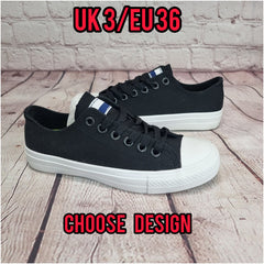 Sneakers uk3/EU 36. Plain or customized