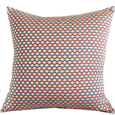 Sunny Cave Orange and Beige Luxury Throw Pillow - Plutus Brands