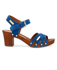 Toopaya Wooden Heels - Blue