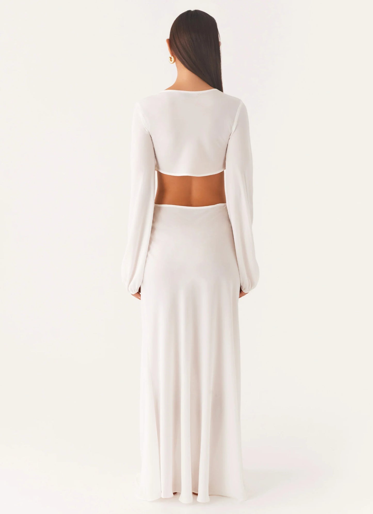 Coastal Maxi Dress White