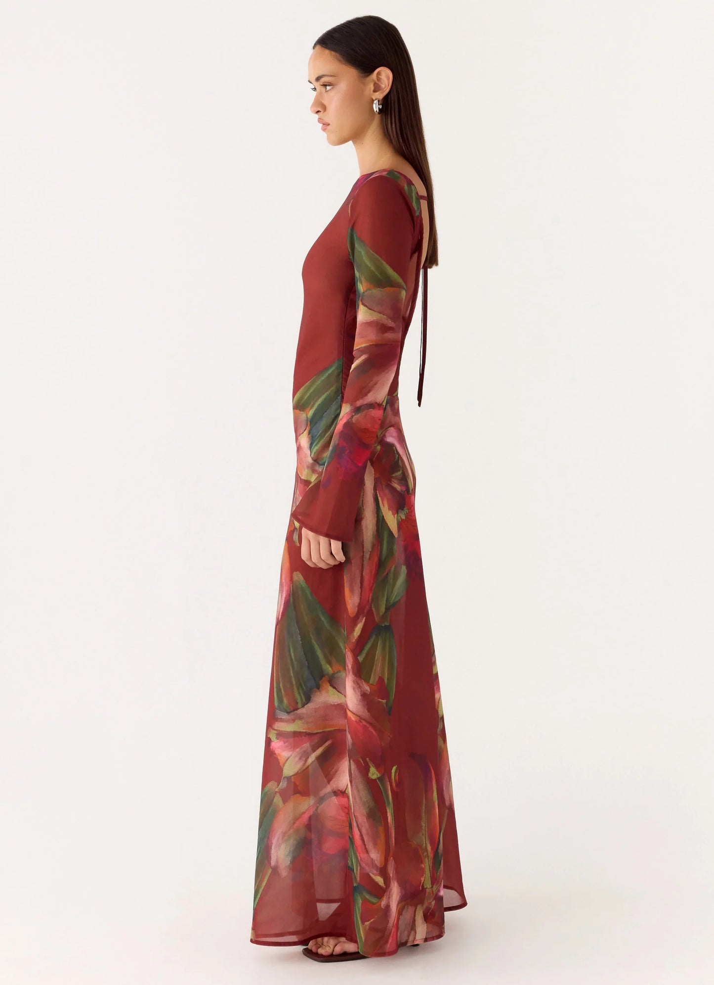 Charmayne Chiffon Maxi Dress Cuba Cuba