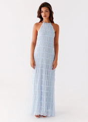 Aullie Maxi Dress Blue