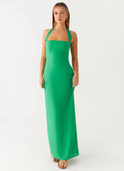 Allyse Cotton Maxi Dress Cactus