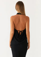 Canyon Halter Top Black