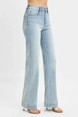 Hazel Blues® |  RISEN High Rise Straight Jeans