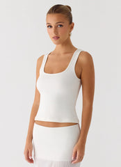 Connect My Heart Top White