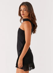 Bad Habits Mini Dress Black