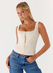 Ailee Top Ivory
