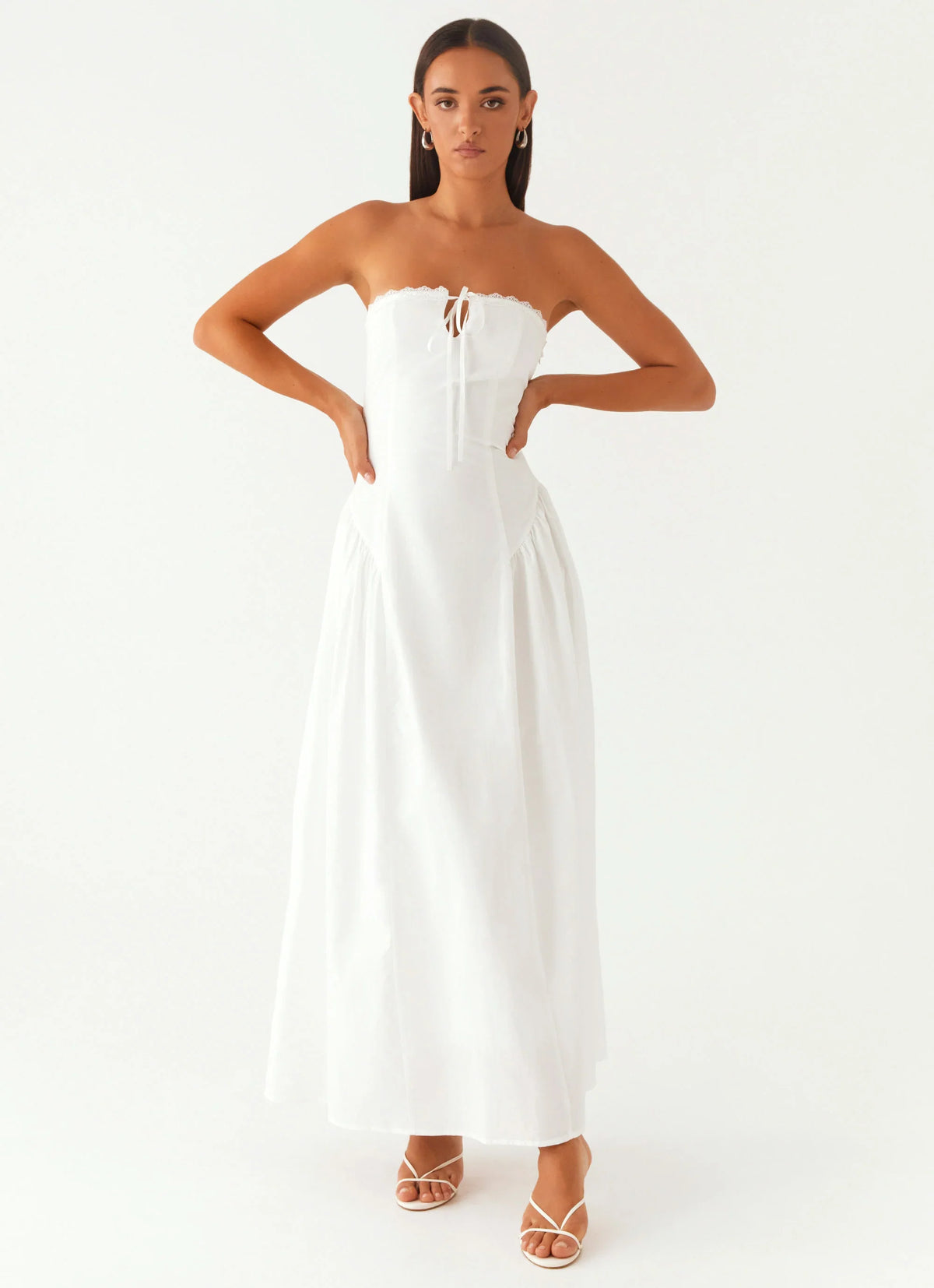 Burleigh Maxi Dress Ivory