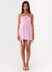Amadine Mini Dress - Pink