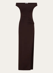 Amerie Maxi Dress Chocolate