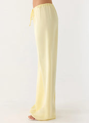 Deacon Low Rise Pants - Yellow