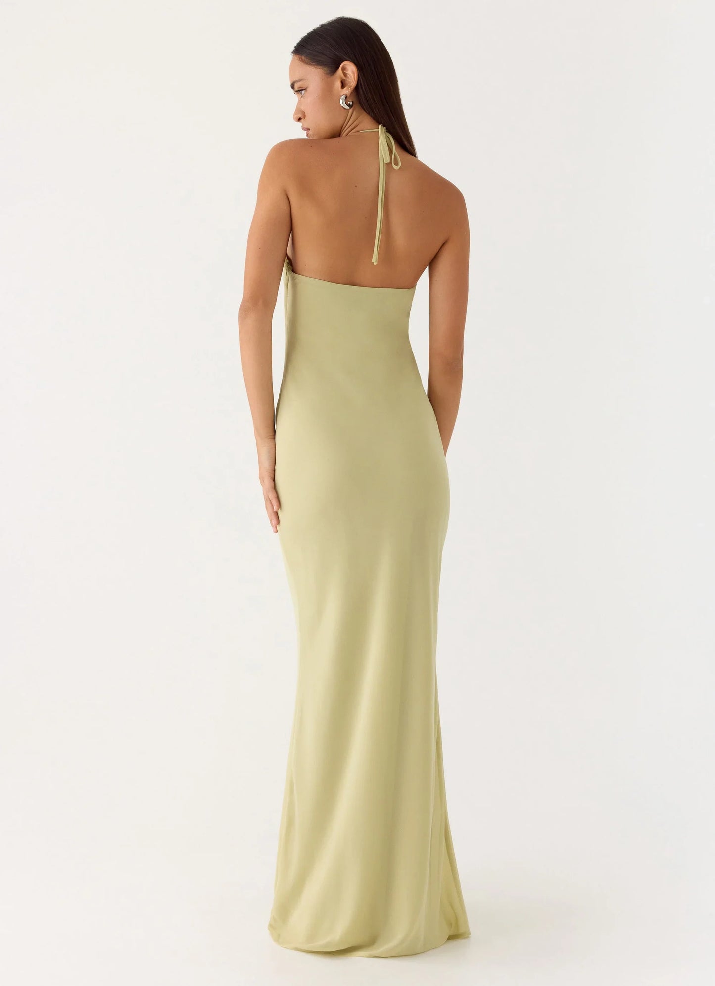 Anouk Halter Maxi Dress Sage