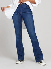 Hazel Blues® | High-Waisted Flare Jeans