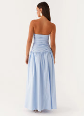 Carmel Maxi Dress Blue