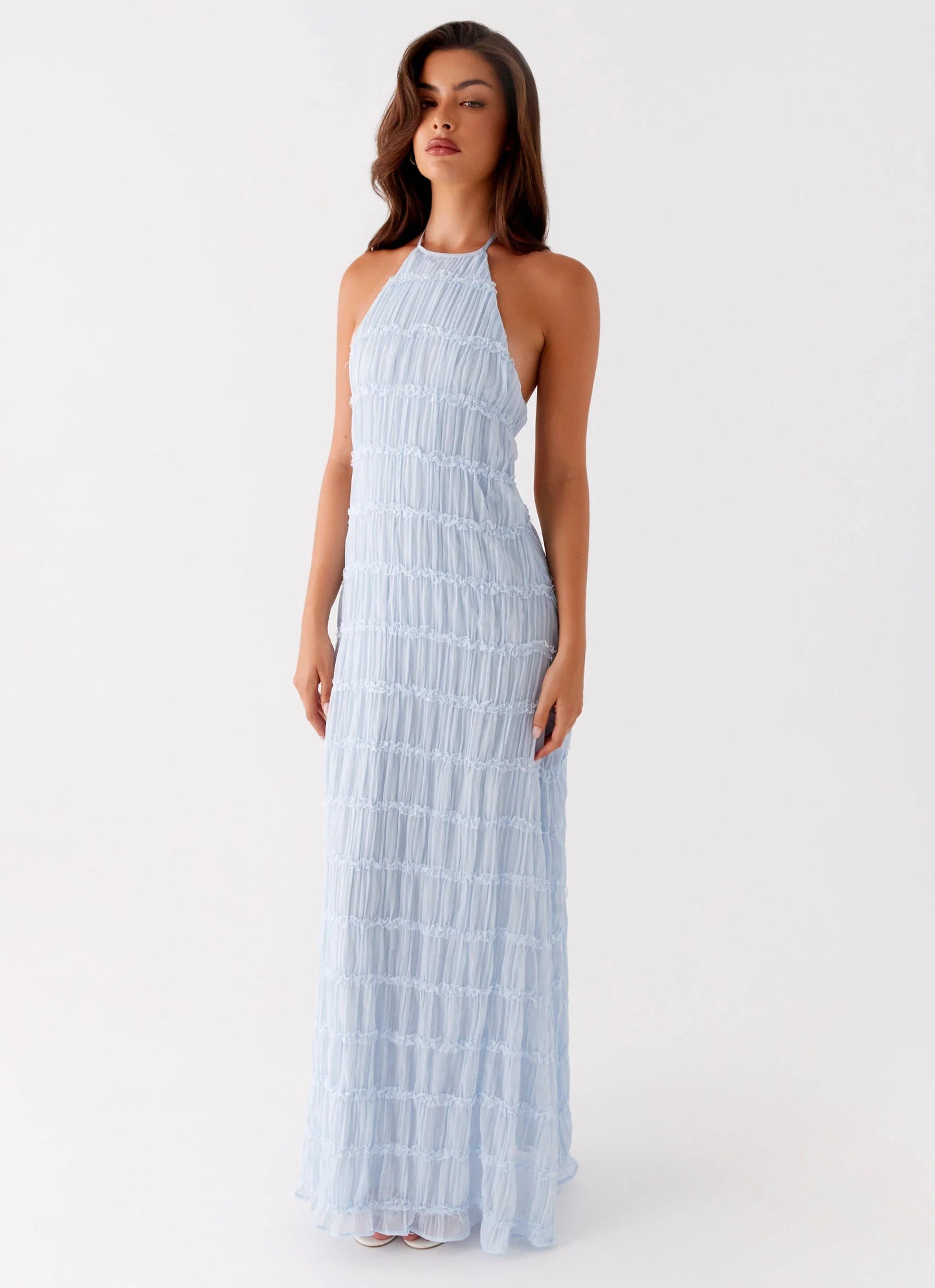 Aullie Maxi Dress Blue