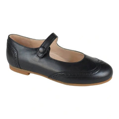 1560s - Black Soft Leather Strap for Girl by London Kids