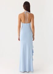 Augusta Maxi Dress Blue
