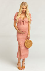 Honey Bun Tie Dress