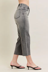 Hazel Blues® | Judy Blue Wide Leg Capris Jeans