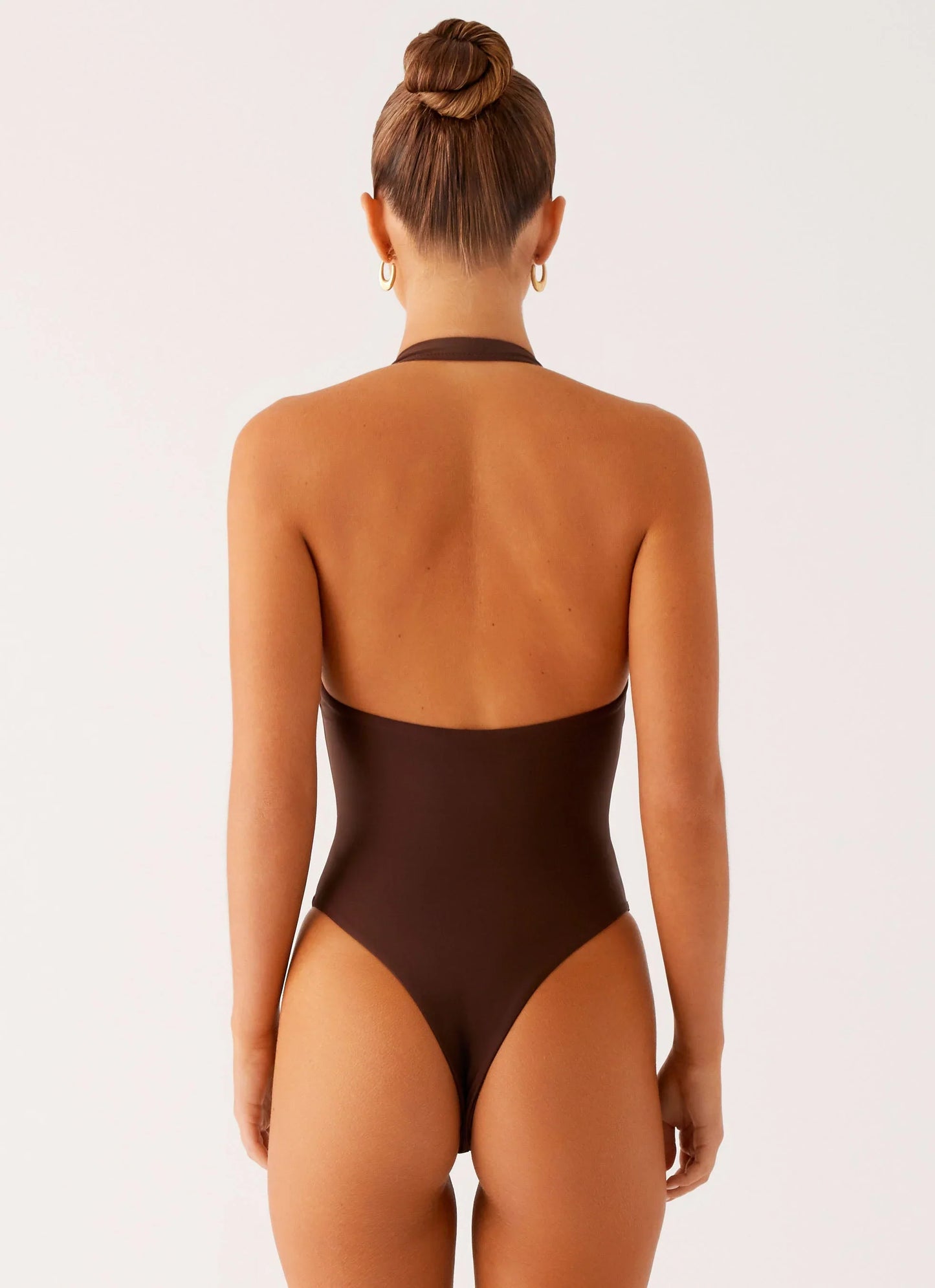 Delia One Piece Swimsuit Chocolate