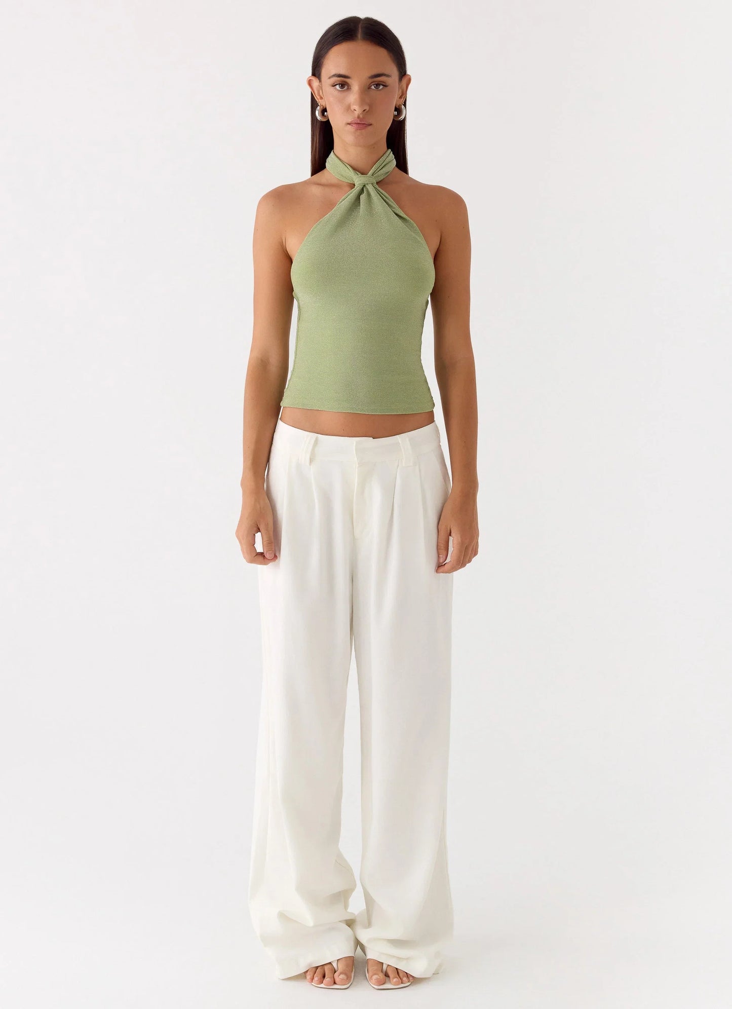 Amber Light Top - Sage