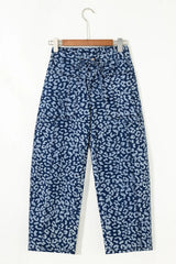 Hazel Blues® |  Leopard Print Wide Leg Jeans
