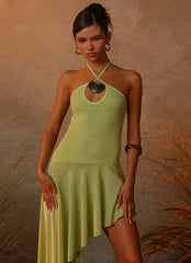 Avigalle Maxi Dress Lime