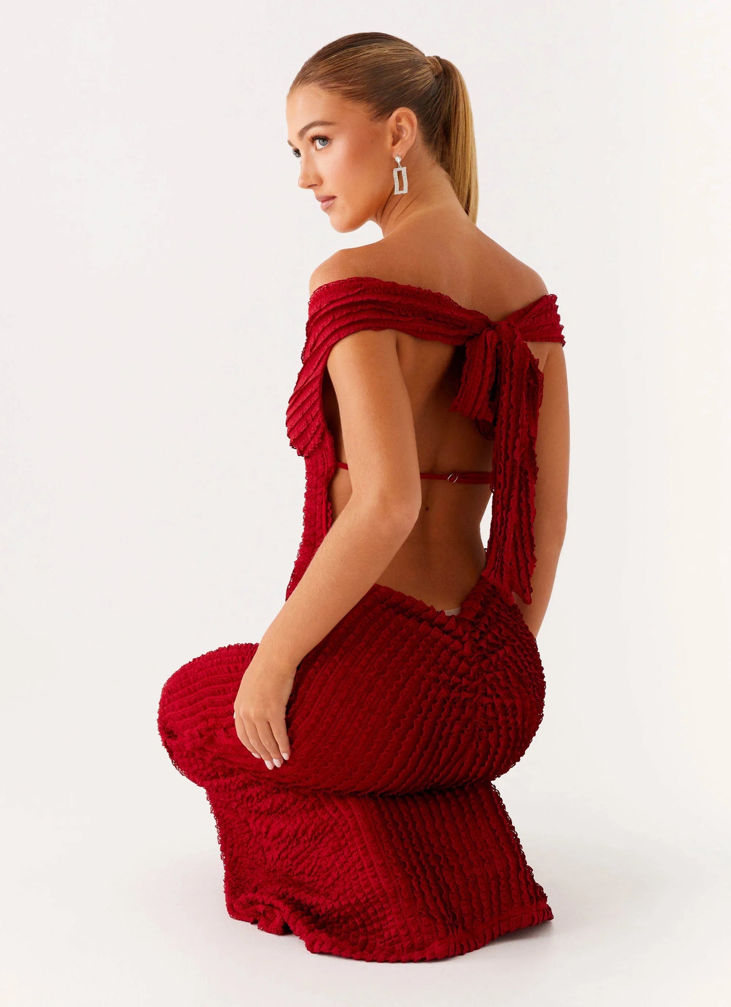 Chantelle Maxi Dress Red