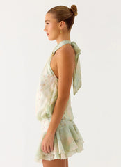 Beginning Mini Dress Mystic Paisley