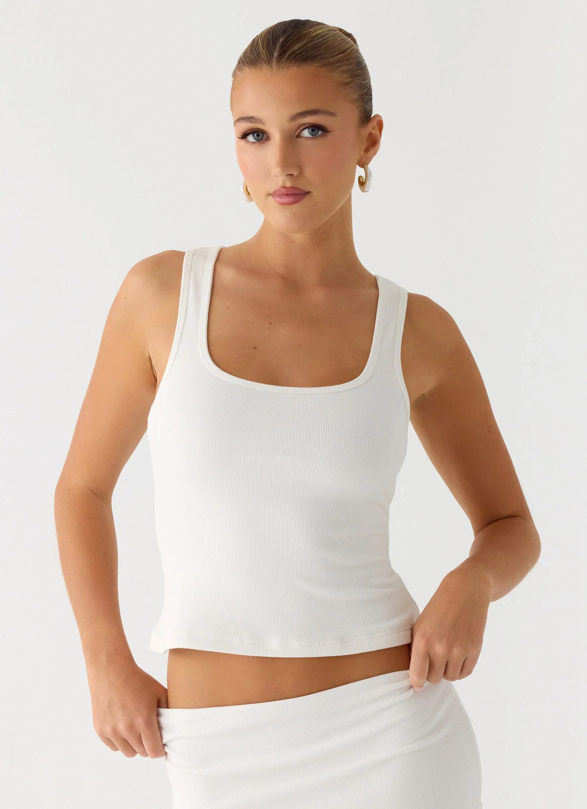 Connect My Heart Top White