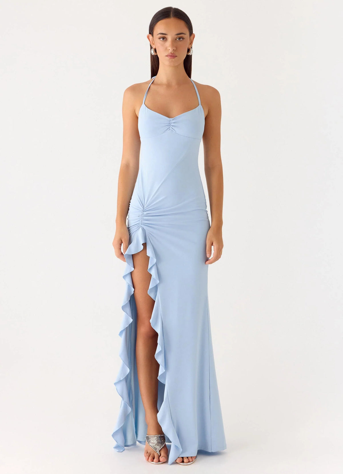 Augusta Maxi Dress Blue