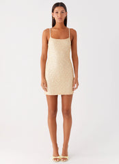 Danali Mini Dress Yellow