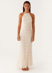 Aullie Maxi Dress Ivory
