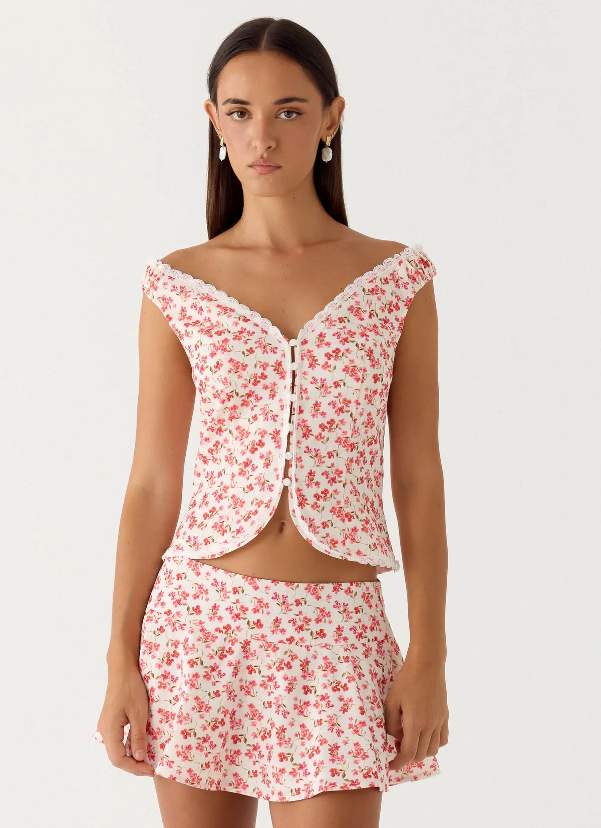 Anja Top Porcelain Rose