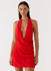 Calanbra Mini Dress Red
