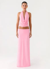 Ashi Maxi Skirt Pink