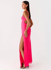 Alouette Maxi Dress Fuchsia