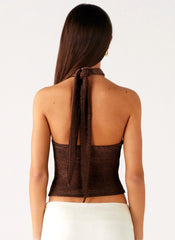 Amber Light Top Chocolate