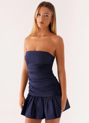 Carmel Mini Dress Navy