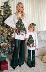 Baby Bells ~ Emerald Sequins