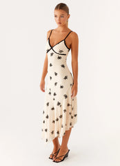 Amelia Midi Dress Nude